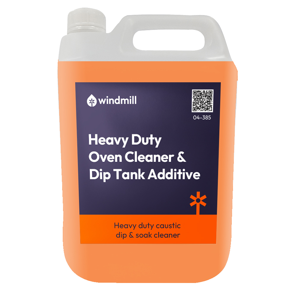 Windmill Heavy Duty Oven Cleaner and Dip Tank Additive - Case of 2x5L
